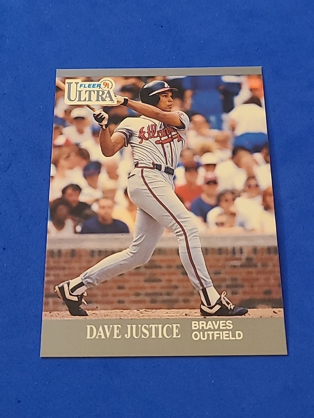 Dave Justice trading card