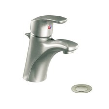 Moen CA42712BN Baystone Bathroom Faucet Single Hole in Brushed Nickel