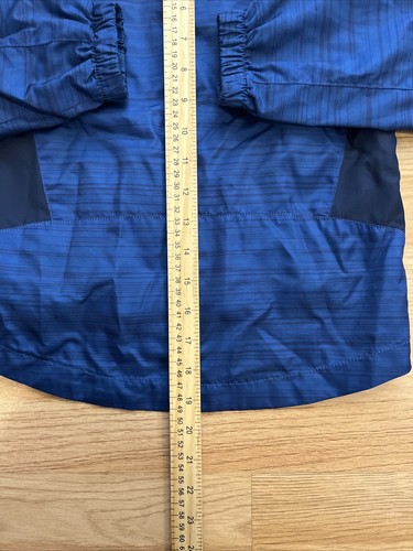 Champion Boys Jacket Windbreaker XS C9 By Full Zip Lightweight Hooded Rain - Picture 15 of 16