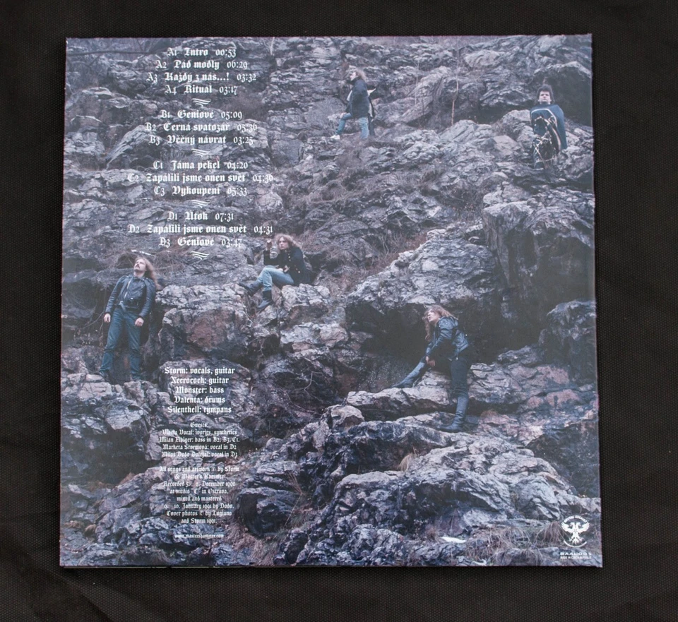 MASTERS HAMMER Ritual 2LP AUDIOPHILE mayhem enslaved cradle of filth root torr - Image 4 of 4