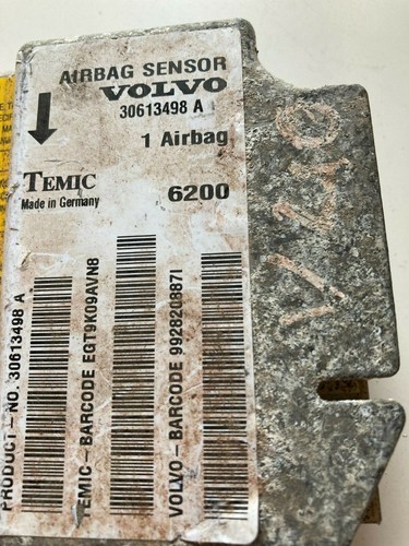 #775 VOLVO S40 V40 1997-2000 AIRBAG CONTROL UNIT 30613498 A - Picture 3 of 3