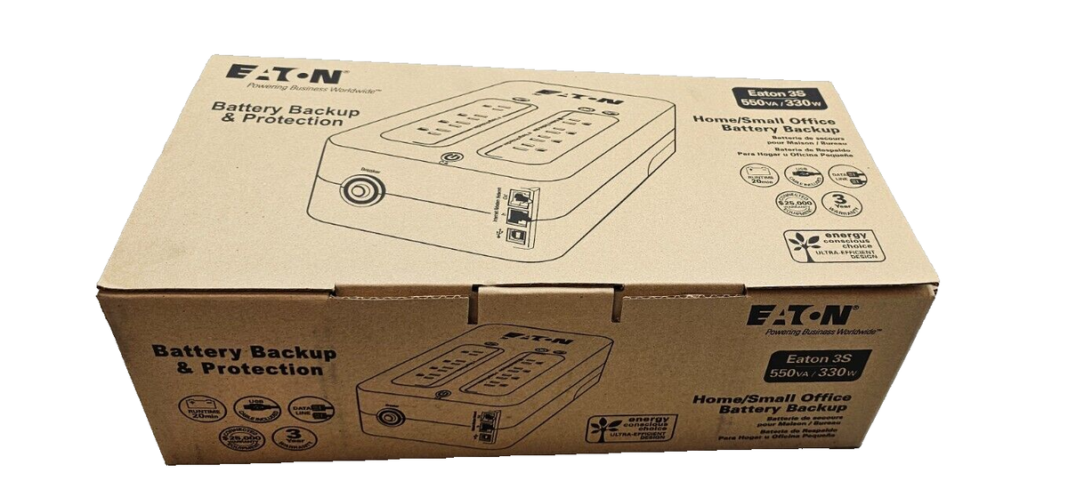 T6 Power Akku-Satz Für Eaton 3S Gen2 850VA USV - 12V 108VAh | VRLA Batterie Ersatz