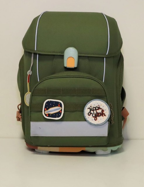 LÄSSIG 7-teiliges Schulranzen Set Kinder/School Set Boxy Unique Olive LÄSSIG 7-teiliges Schulranzen Set Kinder/School Set Boxy Unique Olive