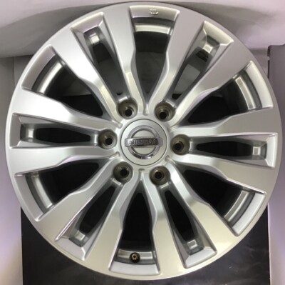 ONE USED 2017 - 19 Nissan Armada 62737 Wheel 18'' Rim Silver OEM D0C005ZW1A 1741