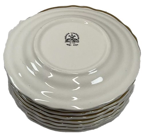 29 Styleline Homer Laughlin Restaurant Gold Trim 9 Bread 8 Dessert 8 Dinner Plts - Picture 11 of 11