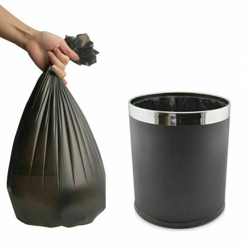 Rubbish Garbage Bin Liners Kitchen Toilet Black Waste CL Trash Bags 50x60cm - Picture 7 of 12