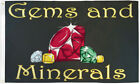Gems and Minerals Flag 3x5ft Jewelry Store Banner Sign Collectible Shop 100D
