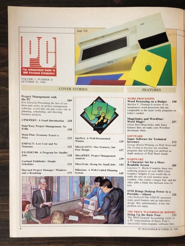 PC Magazine - October 30, 1984, Vol. 3, No. 21 - Picture 2 of 4