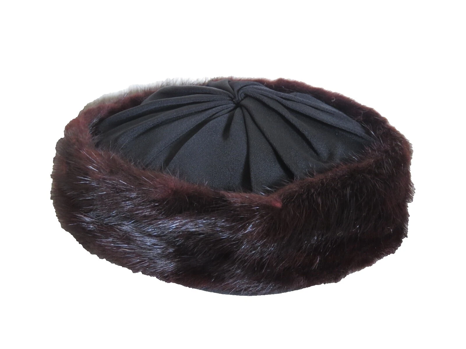 Mink Black Vintage Hats for Women