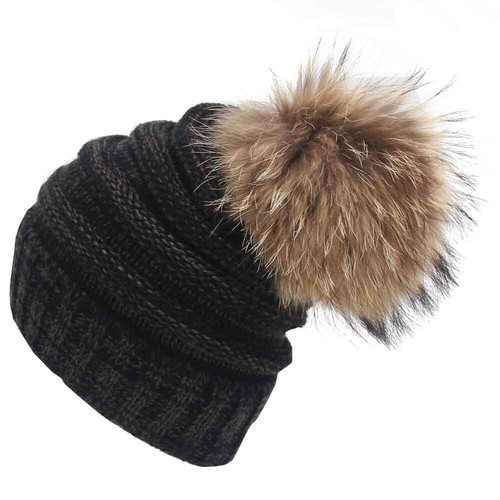 Unisex Slouchy Knitting Beanie Hip Hop Cap Warm Winter Ski Hat - Picture 23 of 24