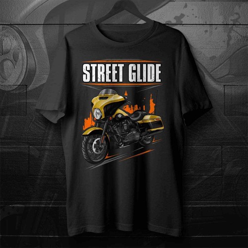 Harley Davidson Street Glide Special T-Shirt for Bikers, HD FLHXS Tee Shirt - Picture 51 of 52