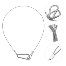 4pcs Stainless Steel Cable Locks Heavy Duty Security Cable for