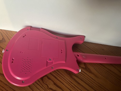 Barbie Jam With Me Pink Electronic Mattel 2006 chitarra giocattolo BE-644 - Foto 16 di 18