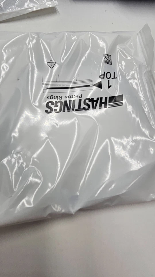 Anillo de pistón cromado Hastings 2C4890 2C 4890 para Chrysler Dodge Jeep Foto 2 de 4