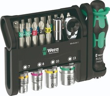 Wera Tool-Check Modular 1, 21 pieces Kraftform Socket & Bit set - 05049000001