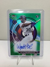 2023 Topps Finest Wynton Bernard #FA-WBE Rookie Autograph Green Refractor /99