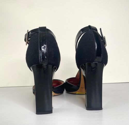 Kate Spade New York T Strap Closed Toe Heels, Size 6, original msrp $295 - Picture 3 of 10