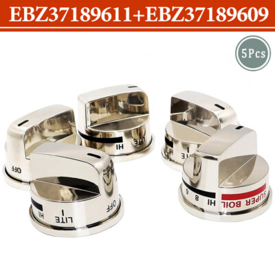 Super Boiling Control Knob EBZ37189609 1pcs Stove Knob EBZ37189611 4pcs for Lg