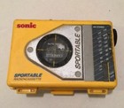 Reproductores de cassettes portátiles Sonic