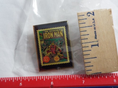 MARVEL COMICS SUPERHELD IRONMAN 41 CENT BRIEFMARKE PIN (FABRIKVERSIEGELT) - Bild 1 von 2