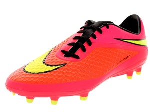NIKE-Men-039-s-Hypervenom-Phelon-FG-Soccer-Shoes-Cleats-Bright-Crimson-Hyper-Punch