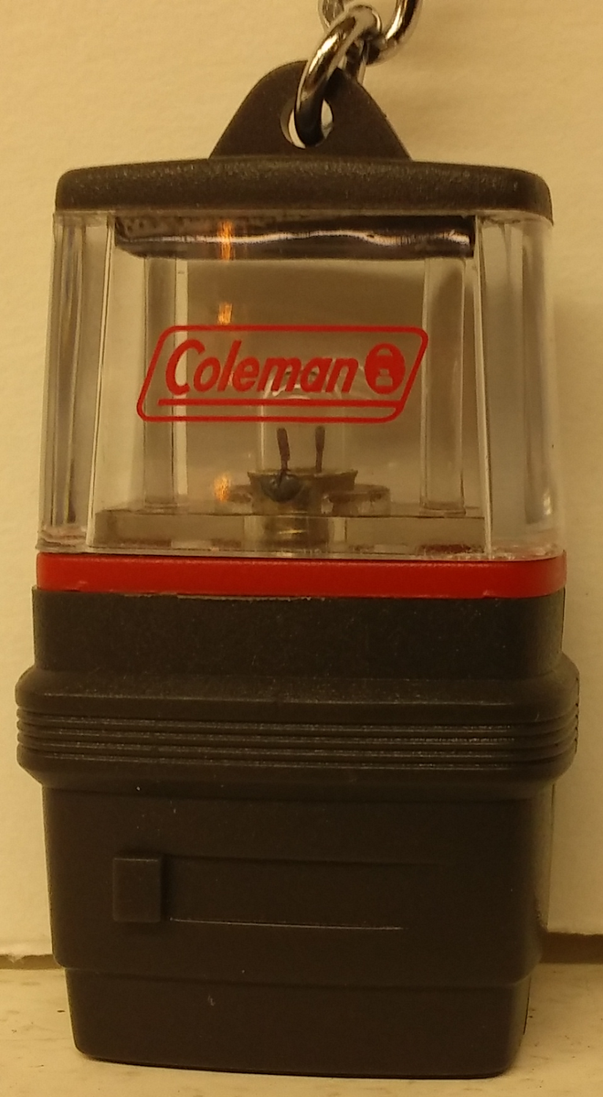 Coleman Mini Lantern Key Chains Lot of 6 Light does not work might
