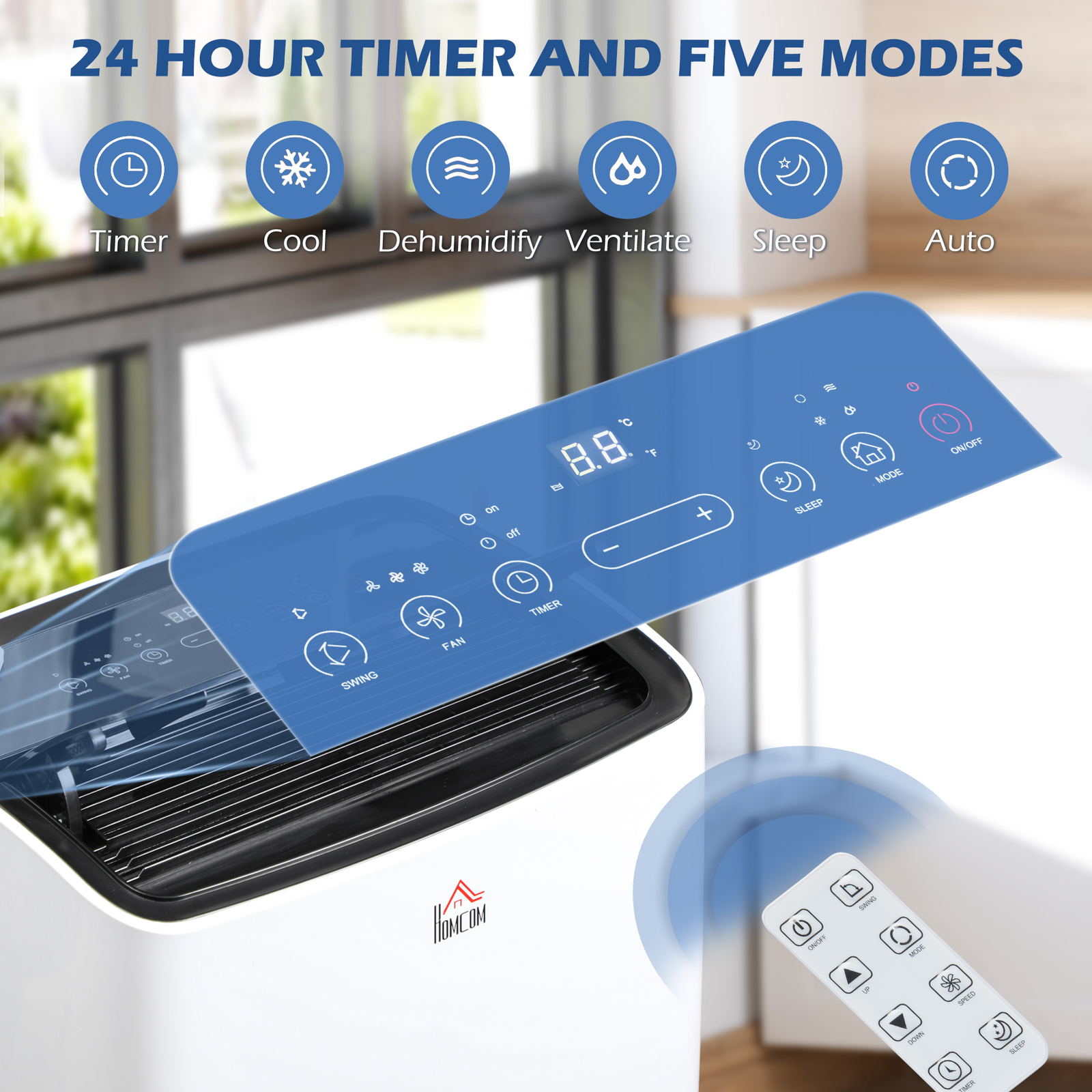 14,000 BTU Portable Air Conditioner Grelly UK