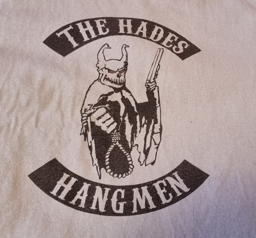 Hades Hangmen Ladies T-Shirt Size XL Very Good Condition - Picture 3 of 5