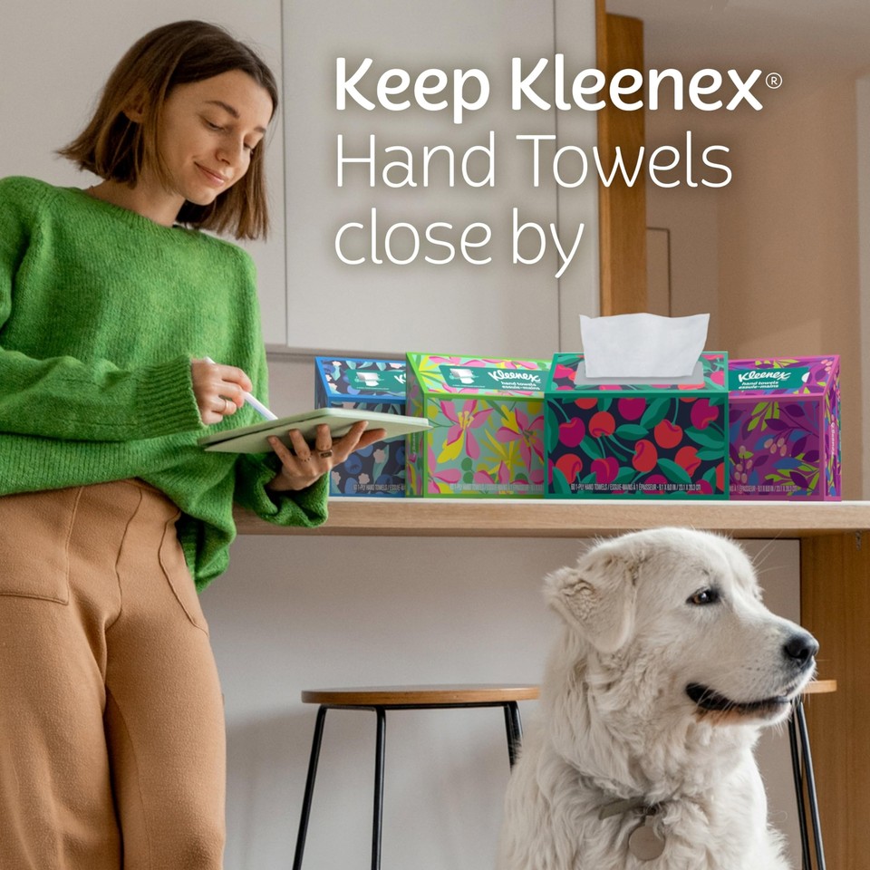 Kleenex Expressions Disposable Paper Hand Towels Paper Hand Towels for
