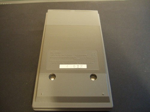Vintage 1995 Sharp Elsimate EL-230 Calculator Kastner & Öhler! Boxed and Papers! - Picture 8 of 10