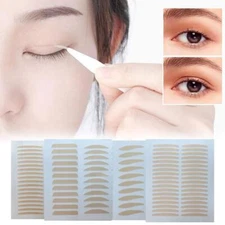 -Localized Lace Double Eyelid Tape Nature Clear Beige Stripe Selfadhesive K Q6K