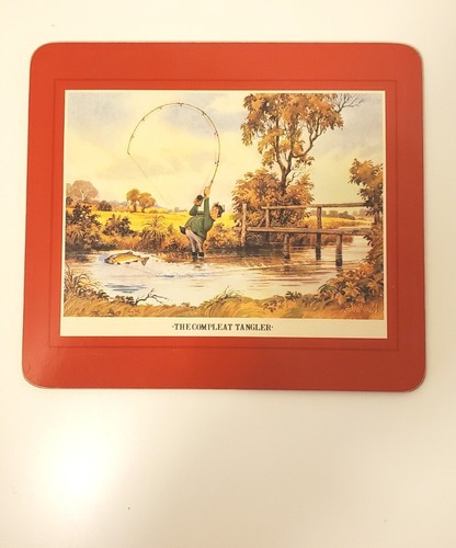 Vintage Kleeblatt ""Thelwell humorvoll"" Tischmatten Korkunterlage 6er Set - Bild 6 von 13