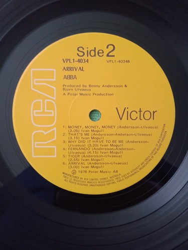 ABBA. Arrival. 33 lp Gatefold Record Album. 1976. Made In Australia. - Picture 5 of 7