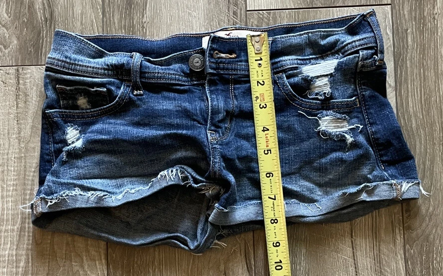 Hollister ripped hotsell jean shorts