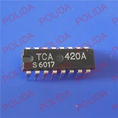 1PCS HI-FI//F-M//I-F Amplifier IC PHILIPS//SIEMENS DIP-16 TCA420A TCA420