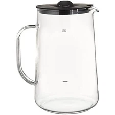 Capresso 6624 Ice Tea Glass Pitcher, 80 oz. (2.5 Qt.)
