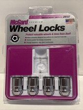 McGard Premium Wheel Lock Set Set of 4 Locks (Key is Missing) #24157