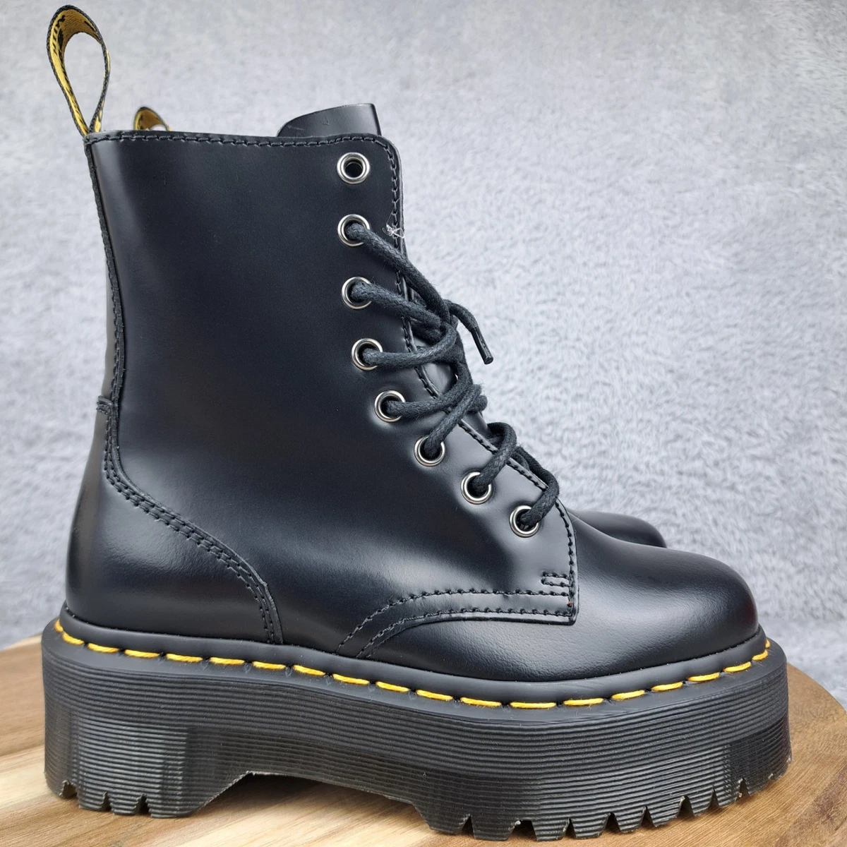 Dr. Martens Jadon Black Boots for Women for sale - eBay