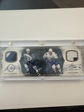 2015-2016 The Cup Nikolaj Ehlers & Jared McCann Dual Rookie Patch Auto /18