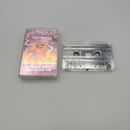 METALLICA «CREEPING DEATH / JUMP IN THE FIRE» KASSETTE selten - Bild 3 von 4