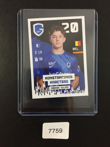 Konstantinos Karetsas Rookie RC Sticker Panini Pro League 2024 2025 (25) #198 - Zdjęcie 3 z 3