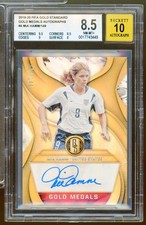 Mia Hamm 2019-20 Fifa Gold Standard Gold Medals Autographs (pop 1) #4 BGS 8.5
