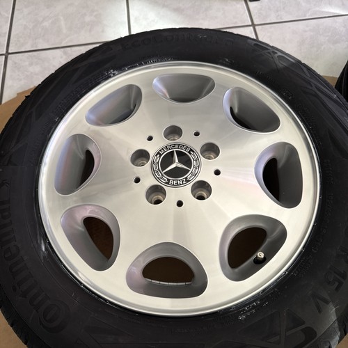 OEM Mercedes-Benz Radsatz Felgen Sommer 15-Zoll 8-Loch Glanz W124 A124 C124 Neu - Bild 5 von 21