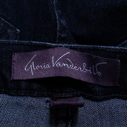 Gloria Vanderbilt Damenjeans 12 blau Amanda spitz zulaufendes Bein Stretch klassisch Freizeit - Bild 8 von 10