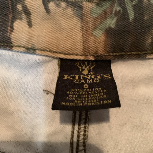 King's Camo Youth Hunting Cargo Pants, Desert Shadow, 6 Pocket, Size 8 - Picture 18 of 19