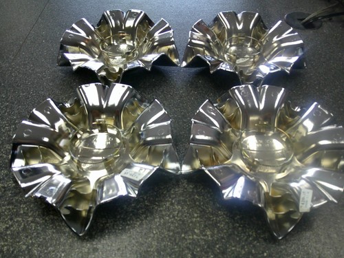 NEW Foose Impression Chrome Center Caps 8.0" 7420-35 7420-36 S601-34 - Set/4* - Picture 10 of 11