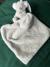 Kelly Baby Kellybaby Gray Koala Bear Security Blanket Lovey w/ Rattle Plush NEW