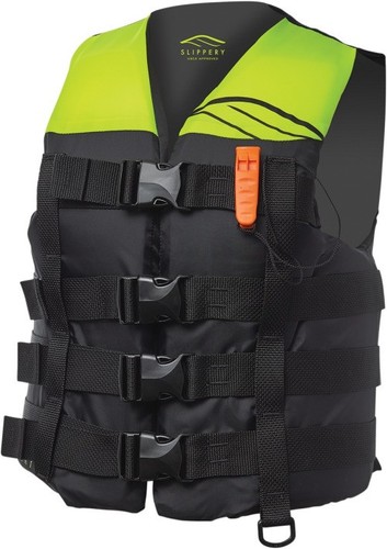 Slippery Hydro Nylon Vests 2XL/3XL Black Yellow 3240-0874 Black | Yellow - Picture 1 of 4