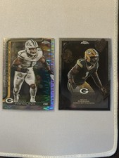 2025 Topps Chrome Football Micha Parsons 2 Card Lot - Pulsar & Fortune 15