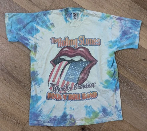 The Rolling Stones Bridges To Babylon World Tour Gra Vintage vintage concert t-shirt, vintage, size XL, single stitch, B+ condition